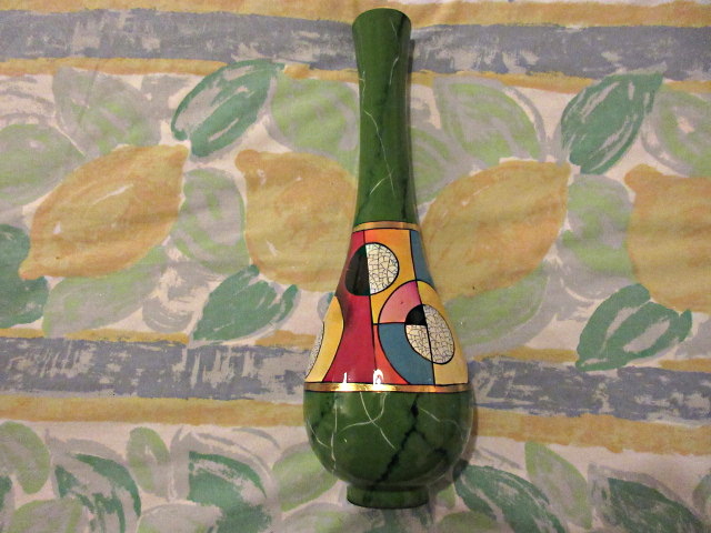 Grand vase bulbe en laque - modle 10